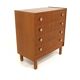 Scandinavian teak chest of drawers, Sweden 1960