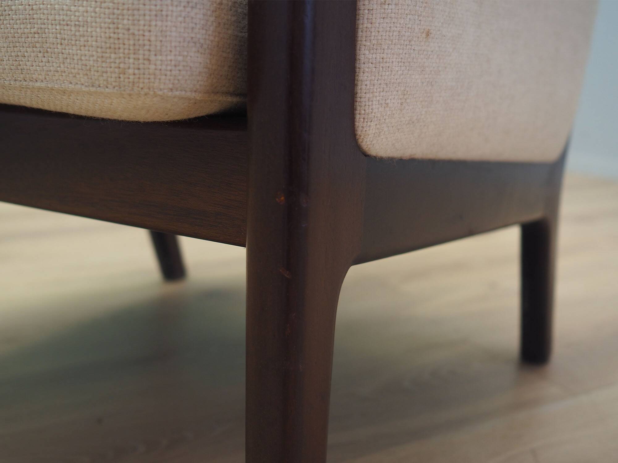 Beige armchair, Danish design, 1970s, production: Denmark