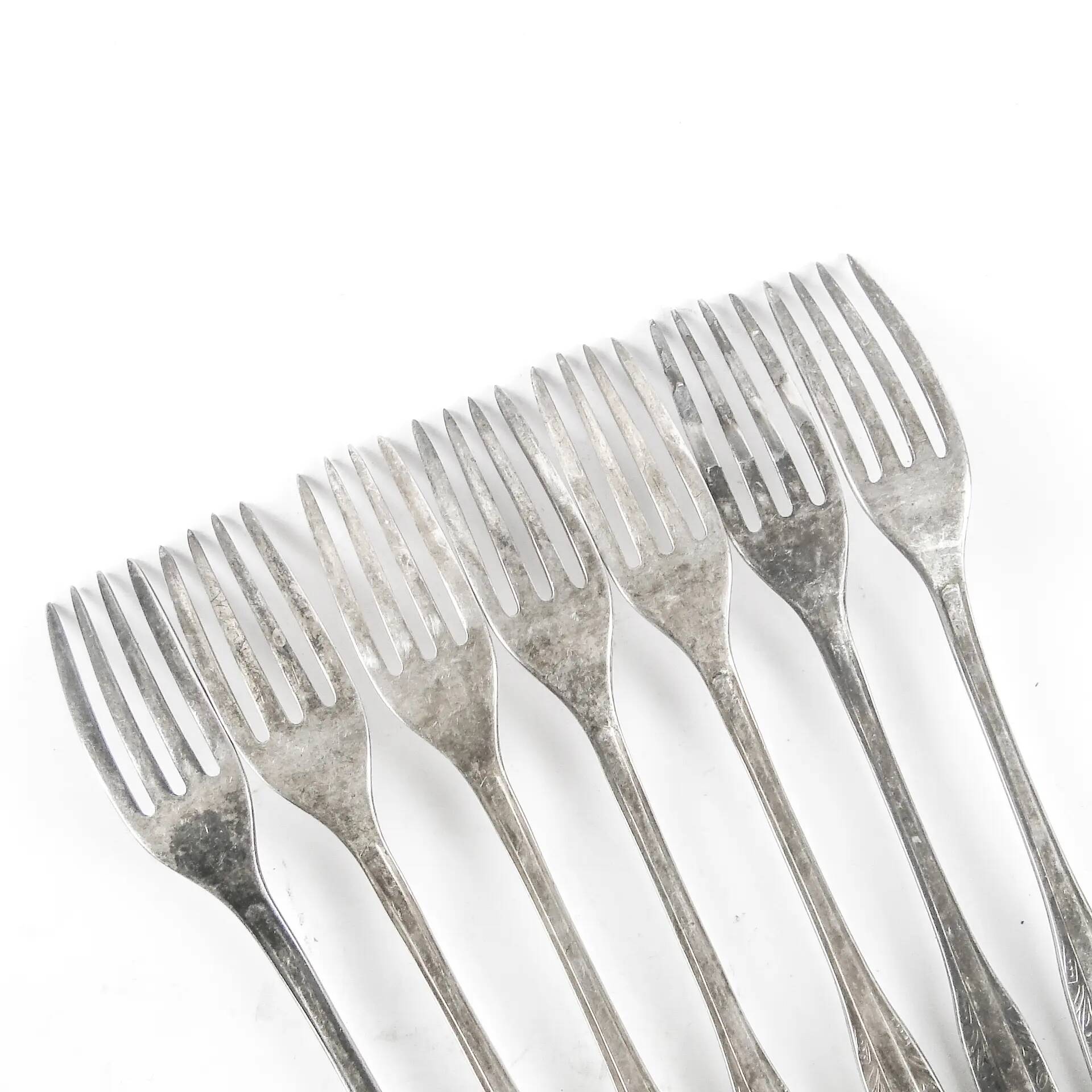 Ensemble de fourchettes de table Art Déco, Pologne, années 1970