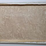 Vue animée de Guingamp, huile sur toile signée Roland, 73 x 52 cm