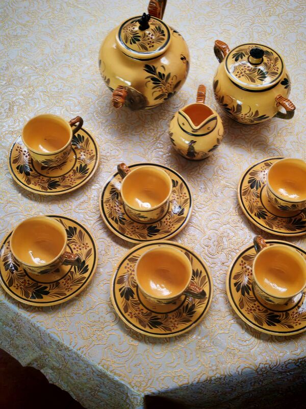 Service à thé Henriot Quimper