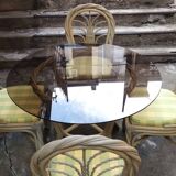 Bamboo garden dining room