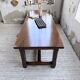 Table de ferme campagne noyer massif XL 250cm