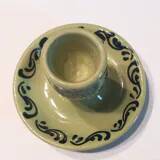 Alsatian stoneware candlestick