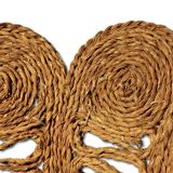 Natural rope basket 1970s