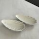 Set of 2 small Pillivuyt porcelain dishes – C-shaped bowls