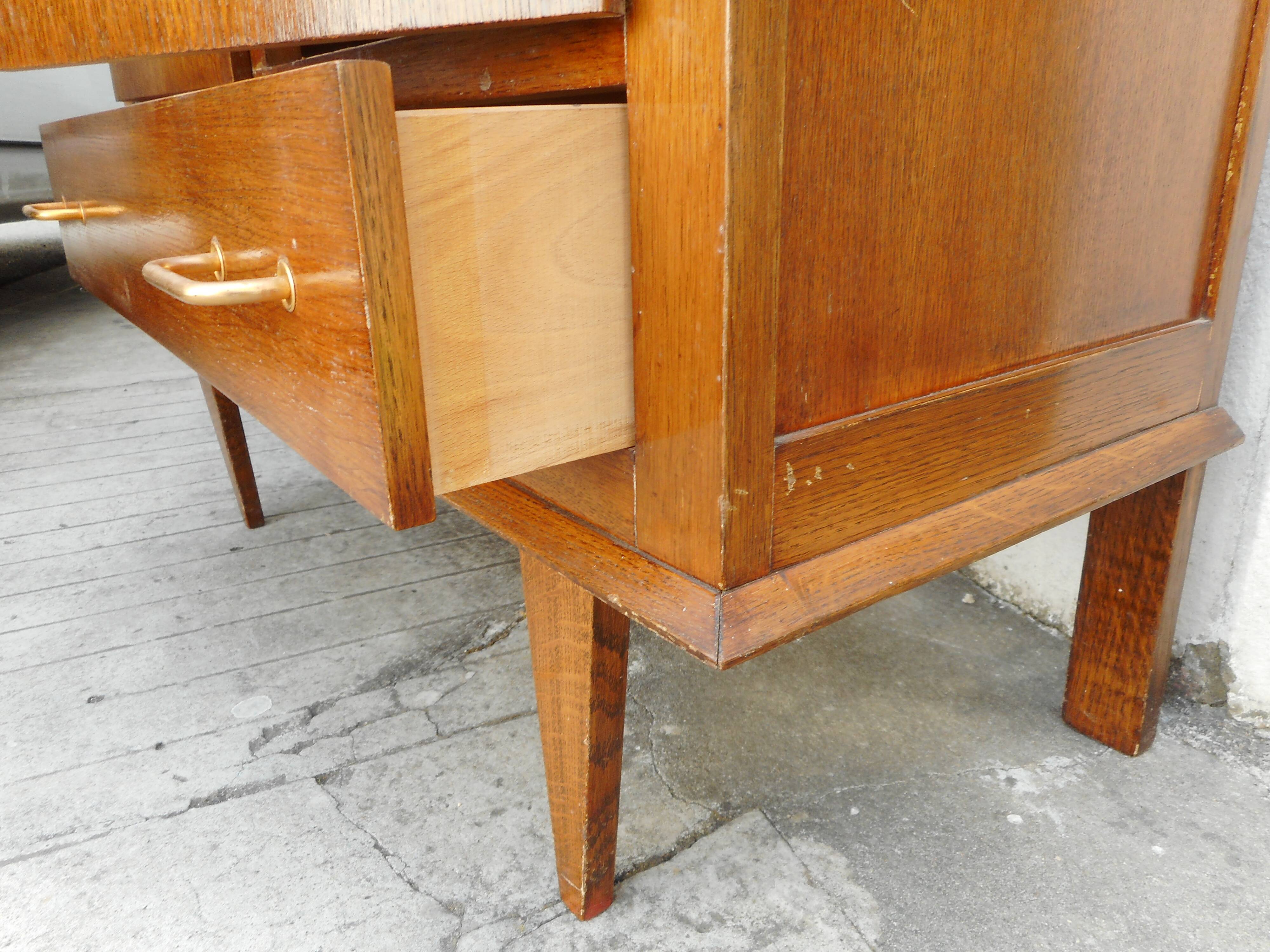 Vintage furniture, high glazed