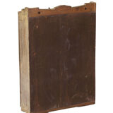 Antique white indian showcase