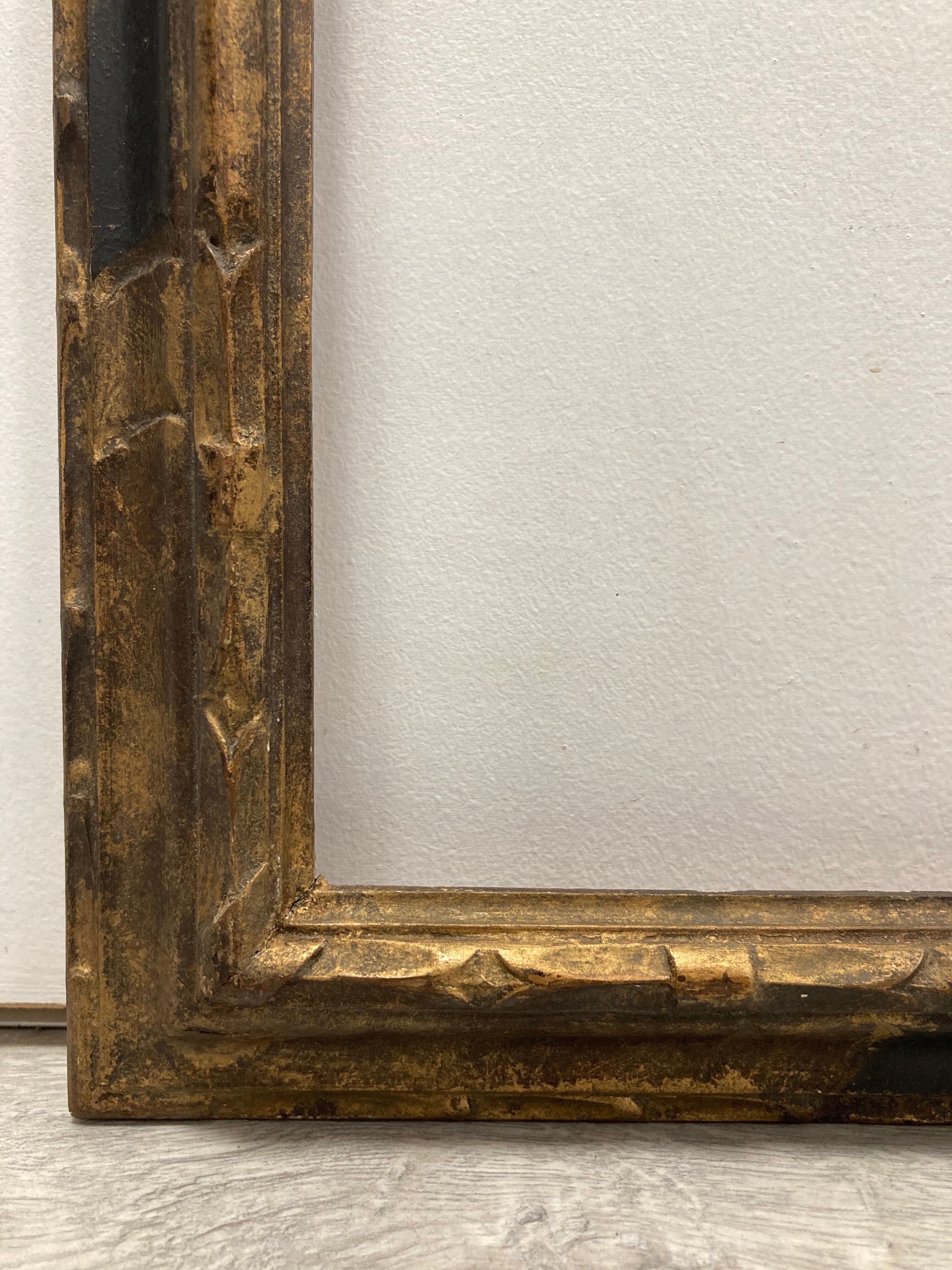 Vintage patinated frame