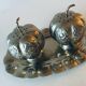 Silver salt and pepper shaker duo