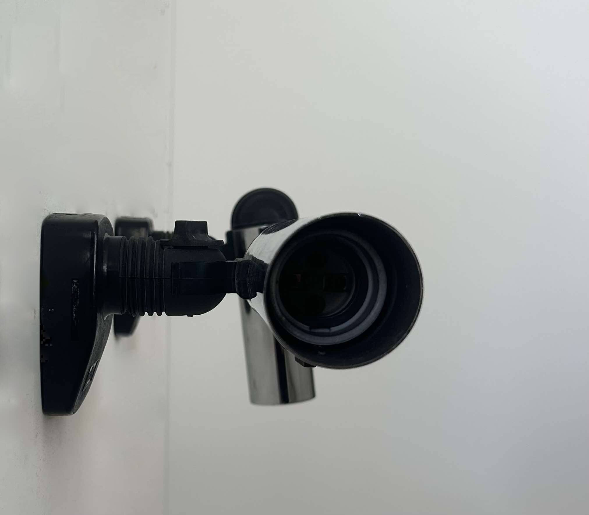 Pair of vintage adjustable wall lights, chrome metal, Italy 1970