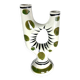 Vintage Revernay vase from the 1950s – glazed ceramic – double horn shape