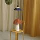 Woven ball suspension on metal structure / D 27cm