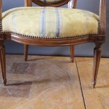 Pair of Louis XVI period armchairs