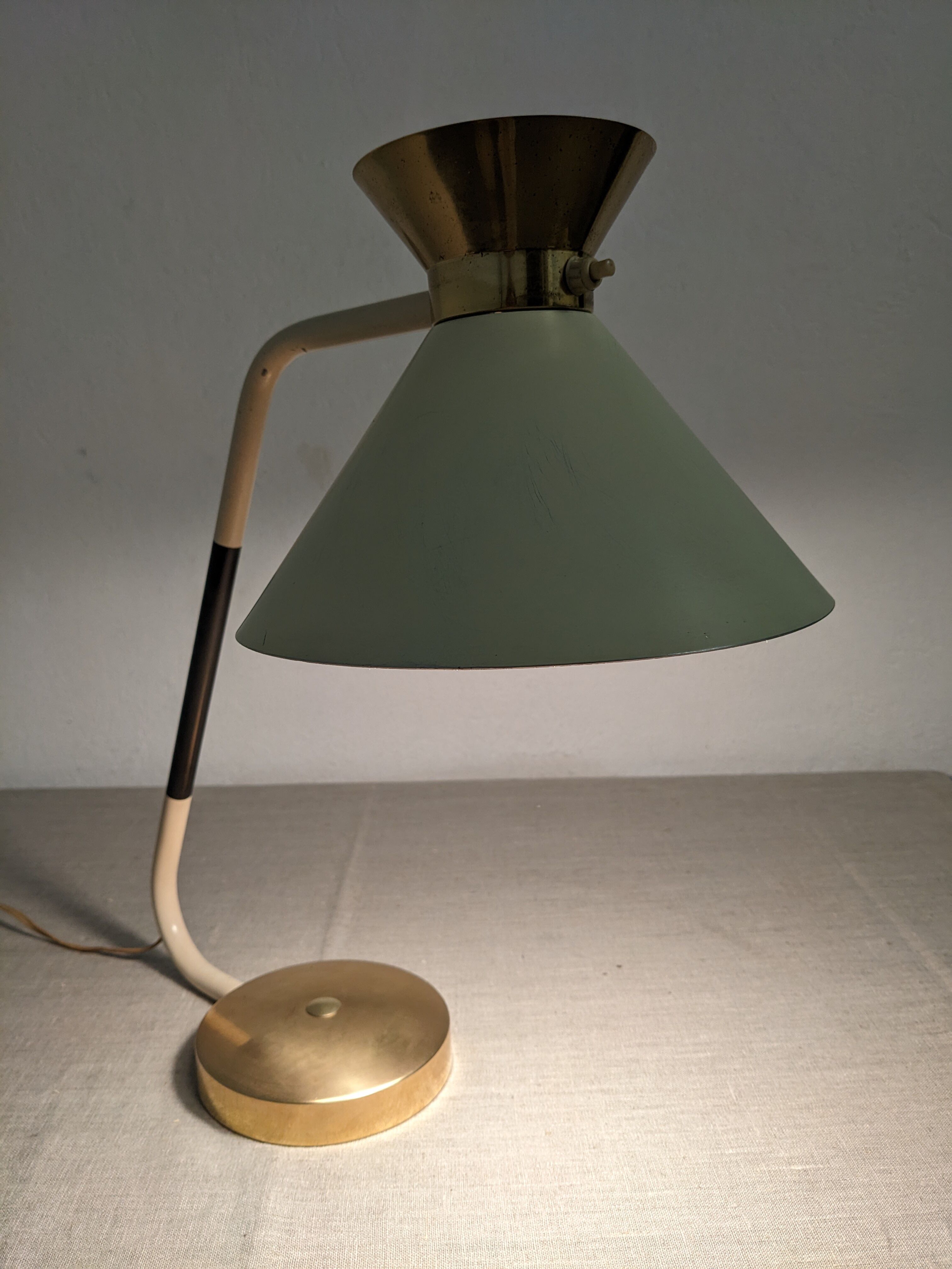 Desk lamp "Diabolo" n°450 of Jumo years 50/60