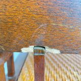 Hans Vollmer & Prag-Rudniker Wickerwork, Oak and Cane Chair Mod. 464, 1902