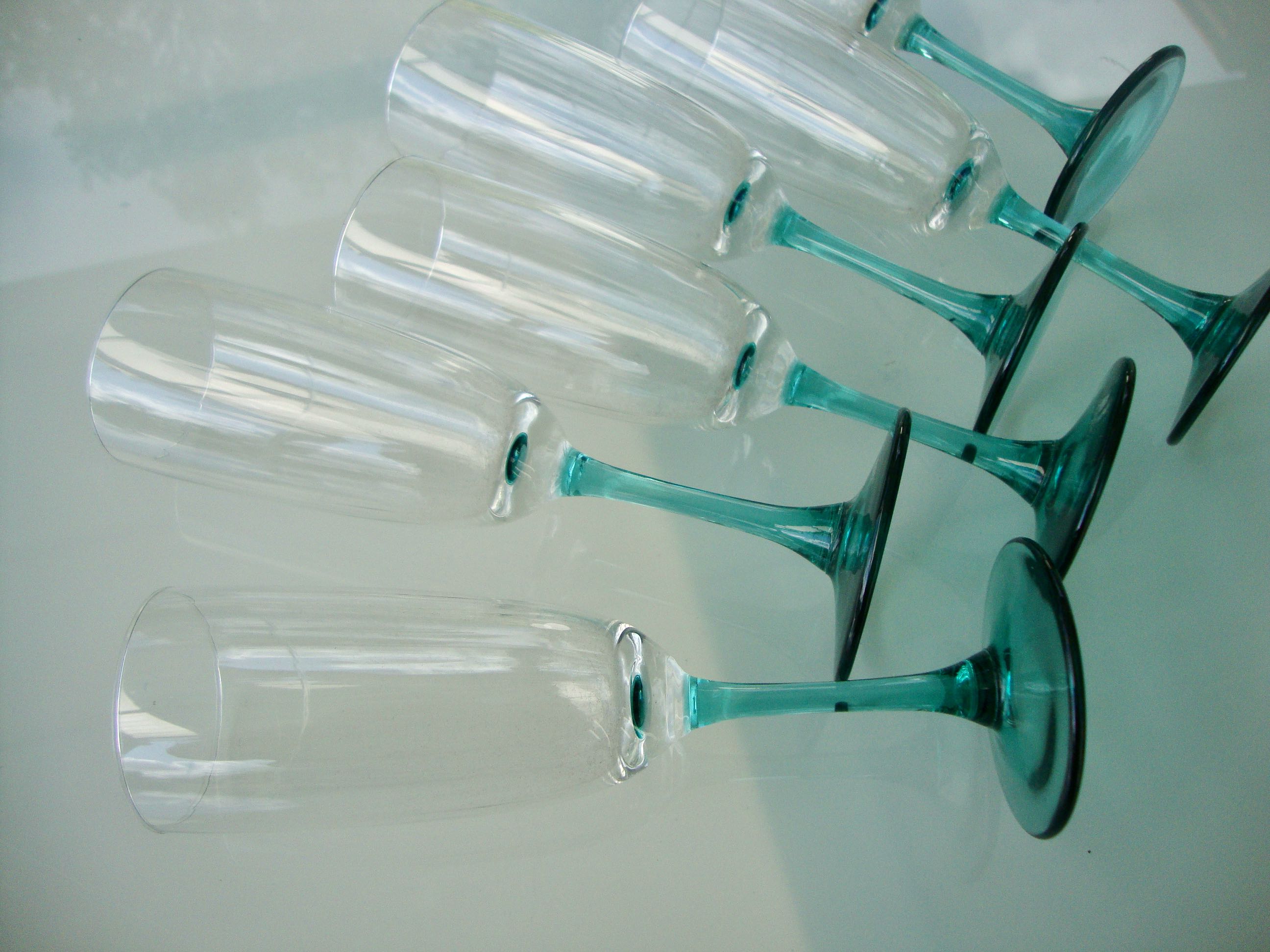 Set de 6 verres flûtes à champagne