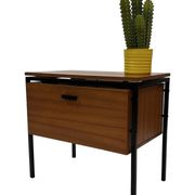 Vintage Small Audio Furniture TV Cabinet Cupboard 1960s Teak Veneer