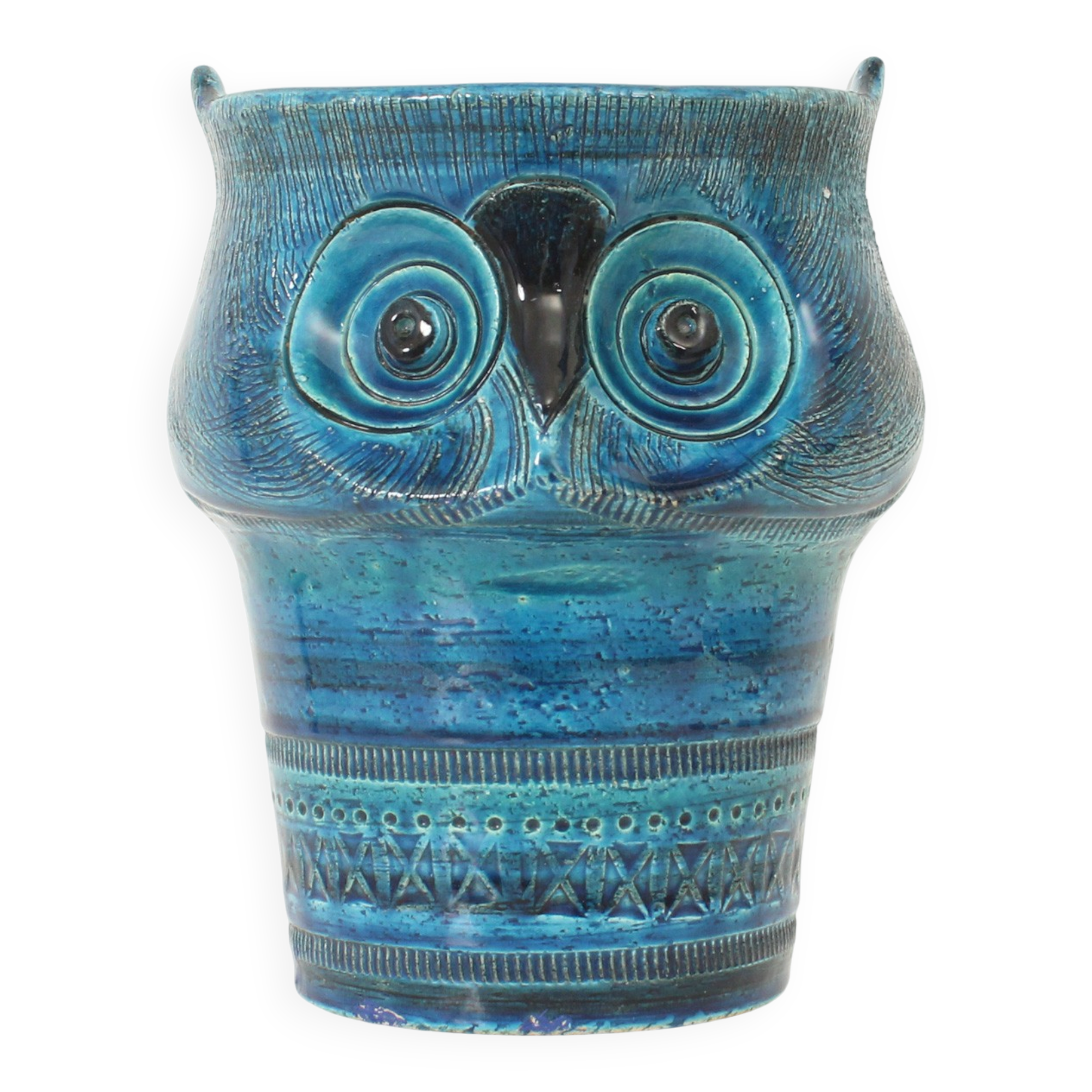 Ceramic owl by Aldo Londi for Bitossi, Italy, 1960s
