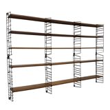 Vintage XXL Tomado Holland Teak Wall Unit Shelving unit Modular 1960 Design