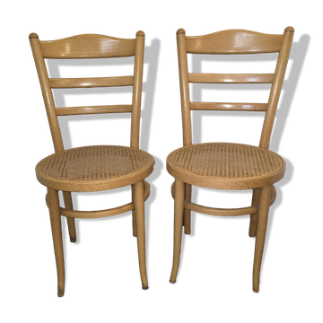 Baumann bentwood bistro chairs × 2