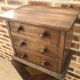 Old small jewelry chest of drawers
