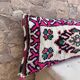 Vintage Berber wool cushion cover: Moroccan rug cushion 76x40cm