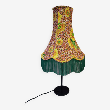 Vintage sunflower pagoda lampshade