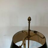 Lampe bouillotte en bronze et tôle, XXe siècle