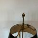 Bronze and sheet metal lamp, 20th century