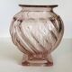 Art Deco glass vase Rosaline by Rudolf Schrötter for Inwald