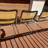 3 chairs Marcel Breuer B32