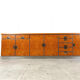 Vintage Italian burl wood credenza, 1970s