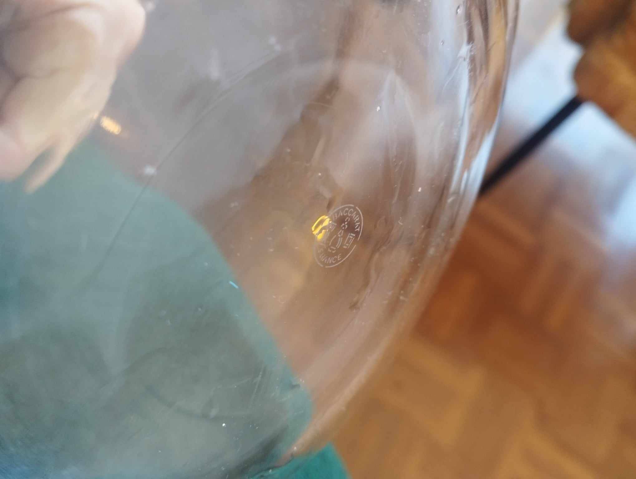 Decanter carafe - Signed Baccarat - Surcouf model