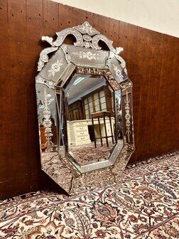 Antique Venetian mirror
