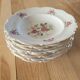 8 deep plates Mitterteich Bavaria