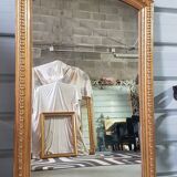 Gilded mirror Napoleon III 162 cm x 0.90 cm