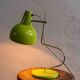 Vintage Green Czechoslovak Table Lamp By Lidokov, 1970s