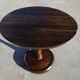 Solid wood pedestal table, Ø60cm