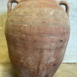 Ancient terracotta jar amphora