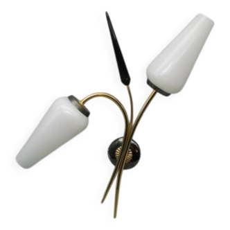 Vintage double wall light from the 50s/60s