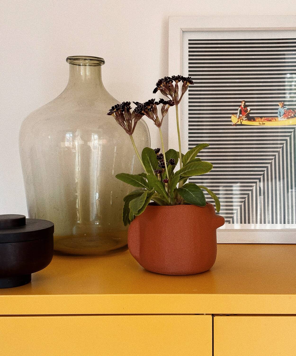 Nova Planter Burnt Ochre