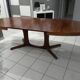 Expandable Baumann vintage table 1970