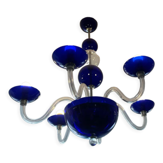 Lustre de Murano contemporain