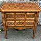 Commode d’appoint Empire tardif en marqueterie fine – fin XIXᵉ siècle