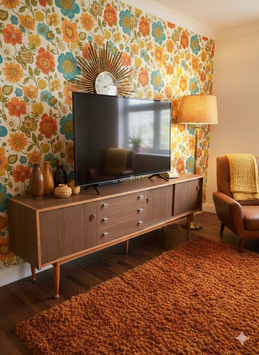 Scandinavian enfilade, 1960s