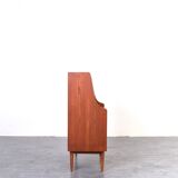 Secrétaire en teck danois du milieu du siècle par Gunnar Nielsen pour Tibergaard, années 1960.