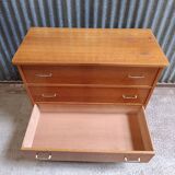 Commode scandinave pied compas
