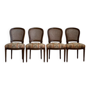 Lot 4 chaises Louis xvi