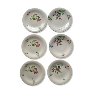 6 assiettes à dessert - made